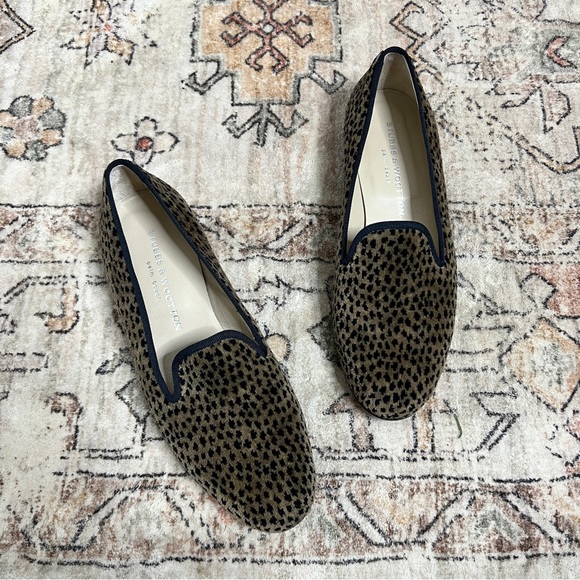 Stubbs & Wootton Shoes - Stubbs And Wootton Loafers Slippers Shoes Velvet Size 9